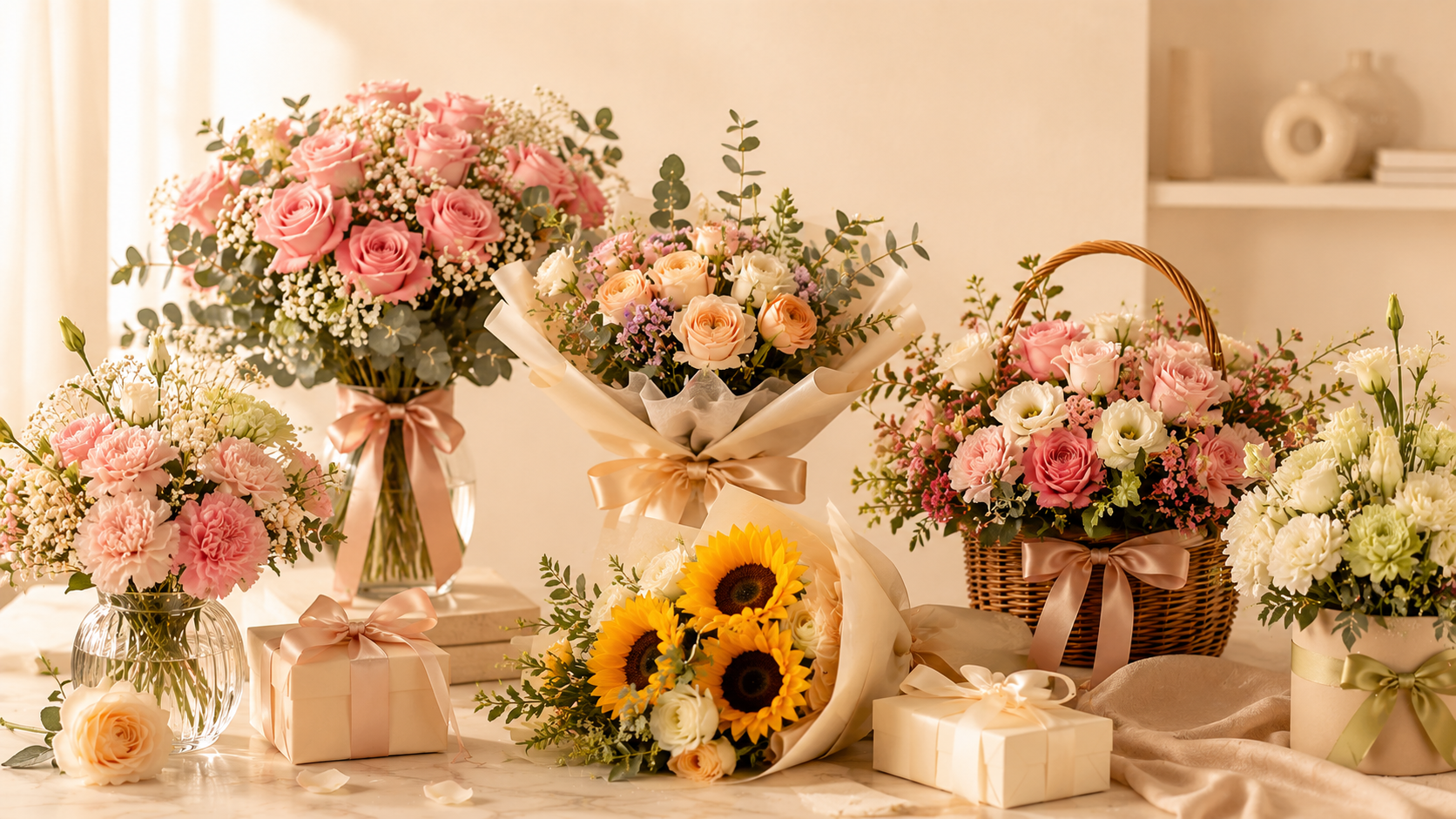 Gợi Ý Hoa Tặng Sinh Nhật Theo Độ Tuổi & Mối Quan Hệ
