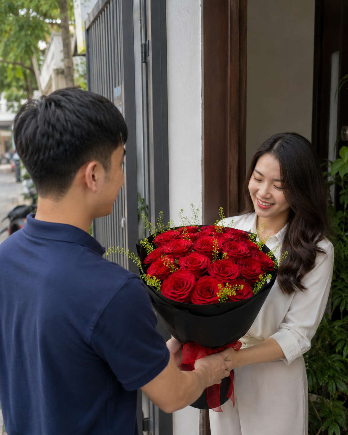 THỰC TẾ — Giao hoa tận nơi