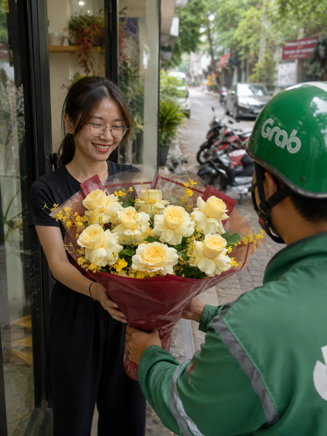 THỰC TẾ — Giao hoa tận nơi