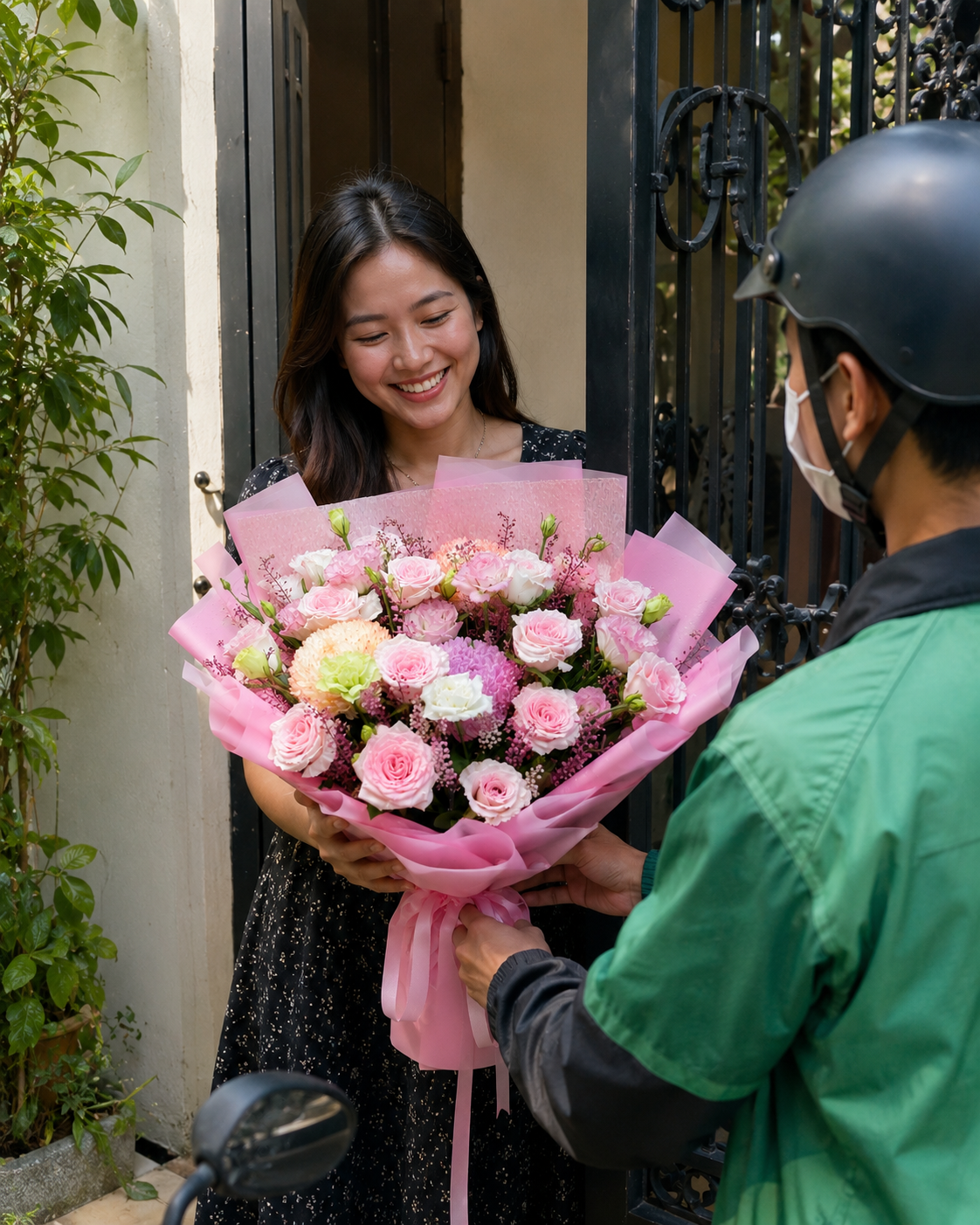 THỰC TẾ — Giao hoa tận nơi