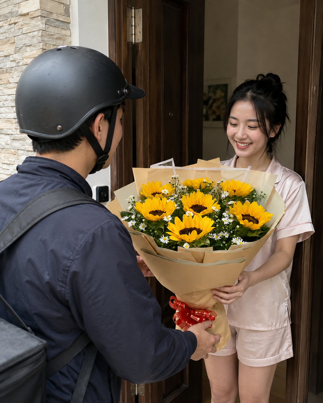 THỰC TẾ — Giao hoa tận nơi